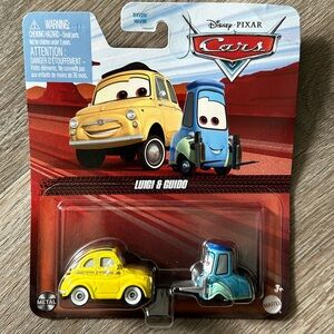 NEW DISNEY DIECAST CARS LUIGI AND GUIDO